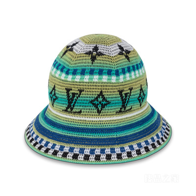 LV CROCHET STRIPES 草帽