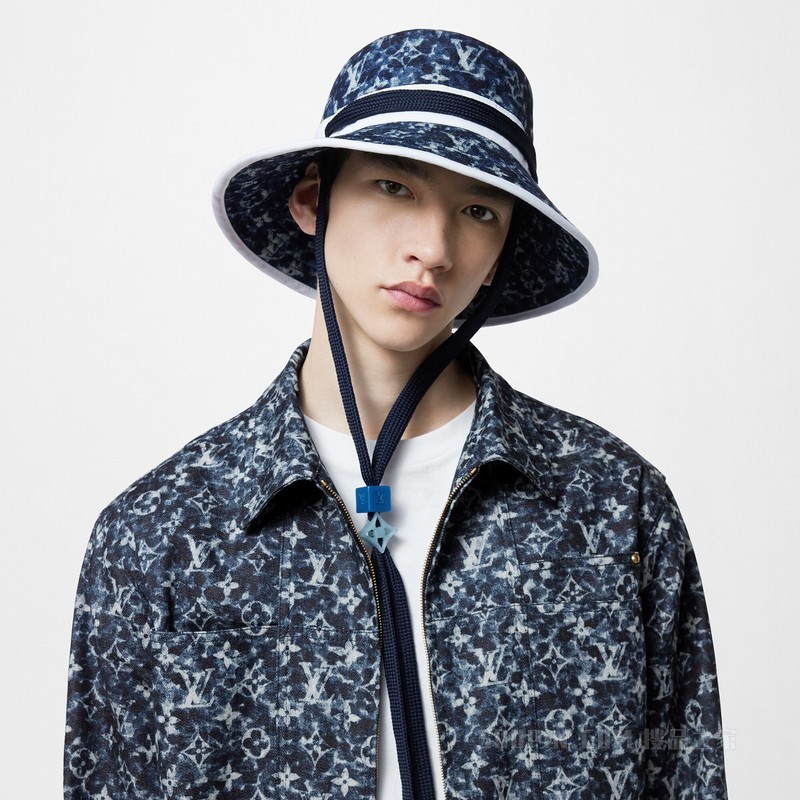 LV PLAY MNG POINTILLISM 渔夫帽