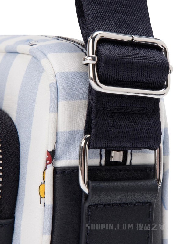 【DISNEY联名系列】23新款女装米奇提花条纹斜挎相机包15185