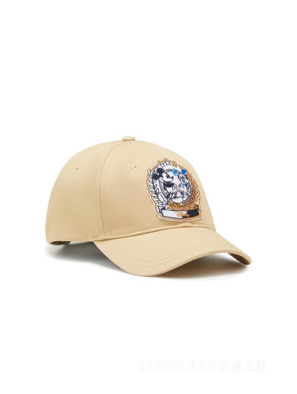 【DISNEY联名系列】23新款女装时尚徽章刺绣纯棉棒球帽15073