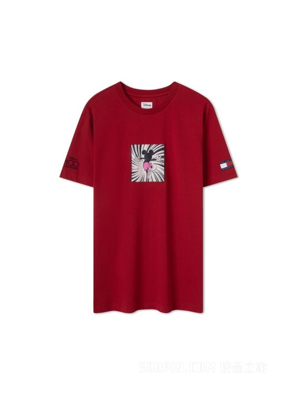 【DISNEY联名系列】23新款男女纯棉卡通宽松短袖T恤31622