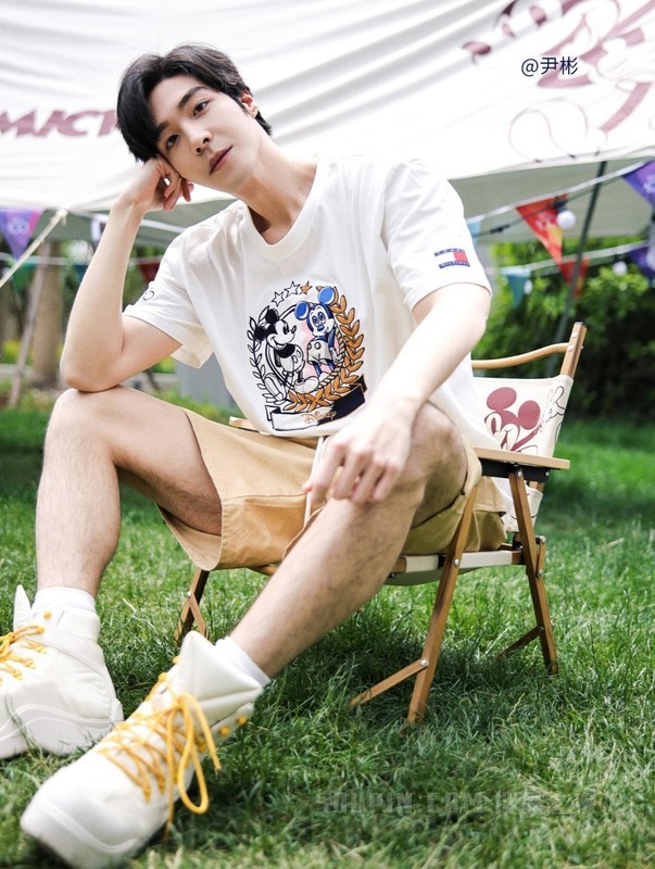 【DISNEY联名系列】23新款男装纯棉暗纹提花西装短裤31603