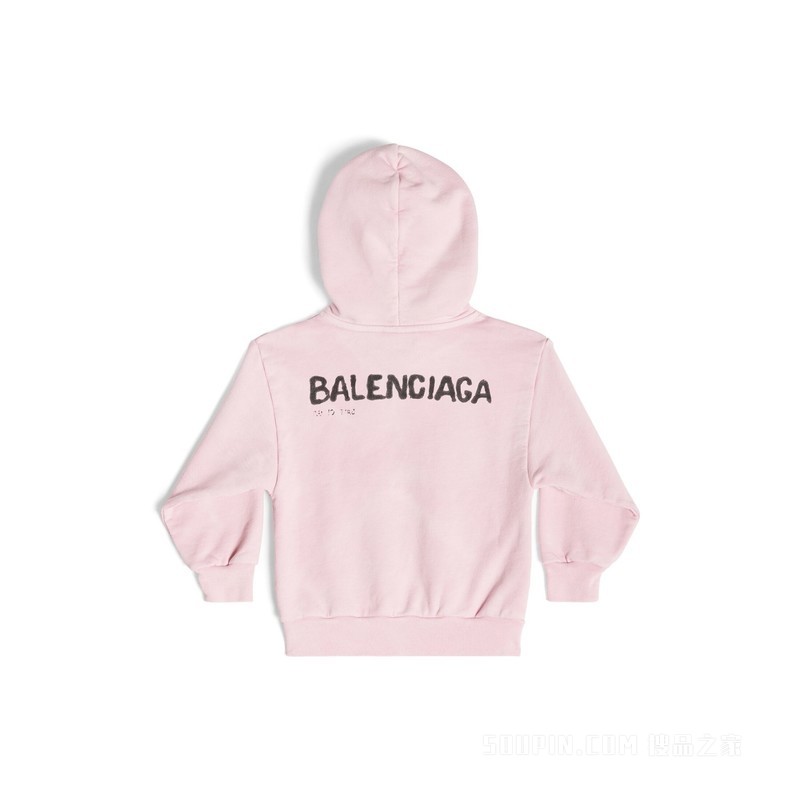 KIDS - HAND DRAWN BALENCIAGA HOODIE连帽卫衣