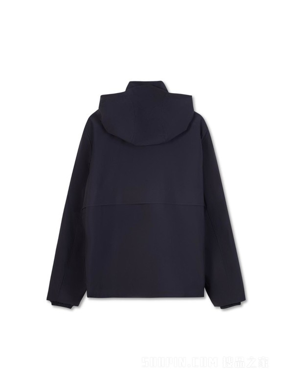 23新款男装简约字母胶印户外休闲合身版夹克外套MW0MW31656