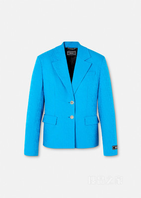 Versace Allover提花西装外套