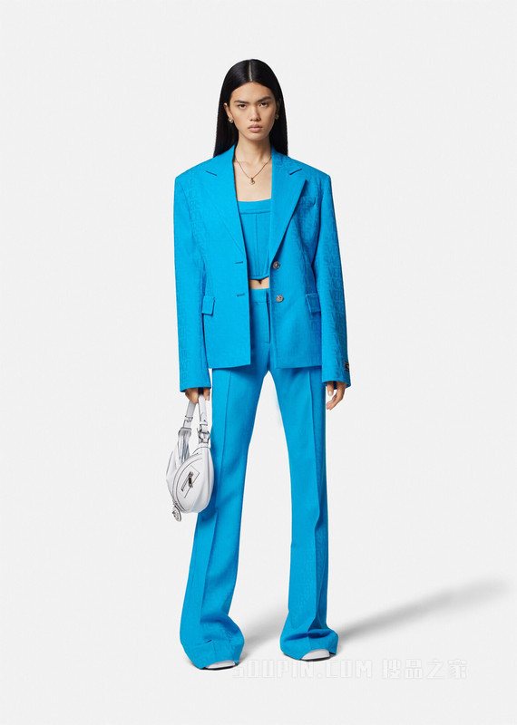 Versace Allover提花西装外套