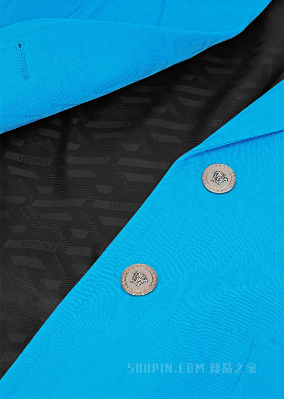 Versace Allover提花西装外套