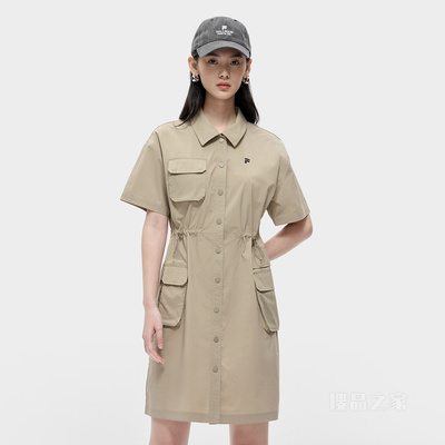 女子潮流运动宽松连衣裙