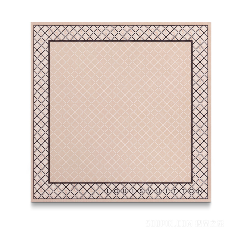 MONOGRAM FLOWER TILE 披肩