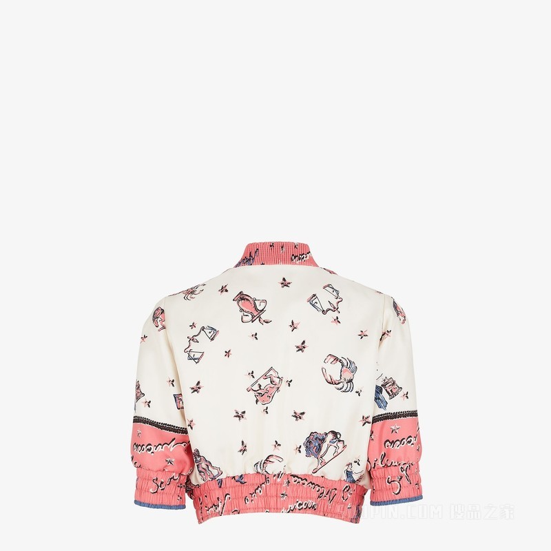 飞行员夹克 拼色桑蚕丝两面穿飞行员夹克