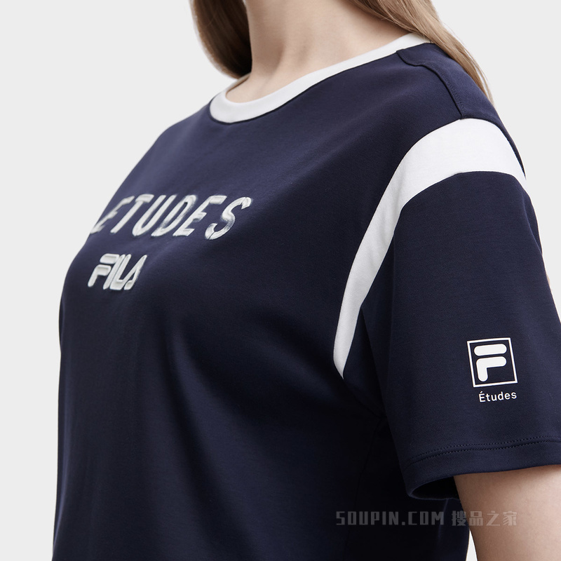 FILA X ETUDES联名女子短袖T恤
