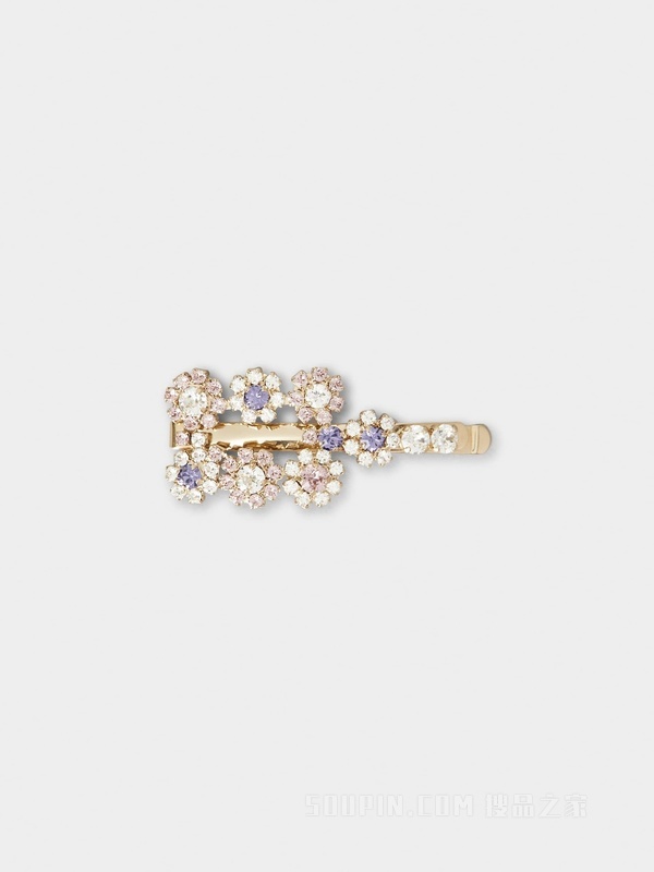 Flower花钻发卡 彩色