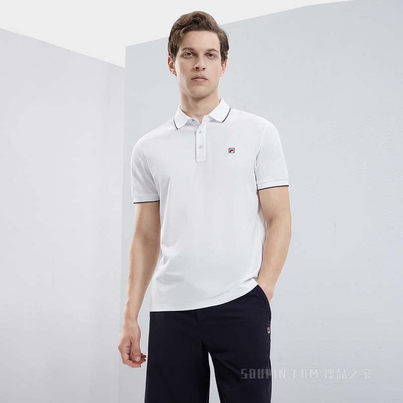 男子经典商务短袖POLO