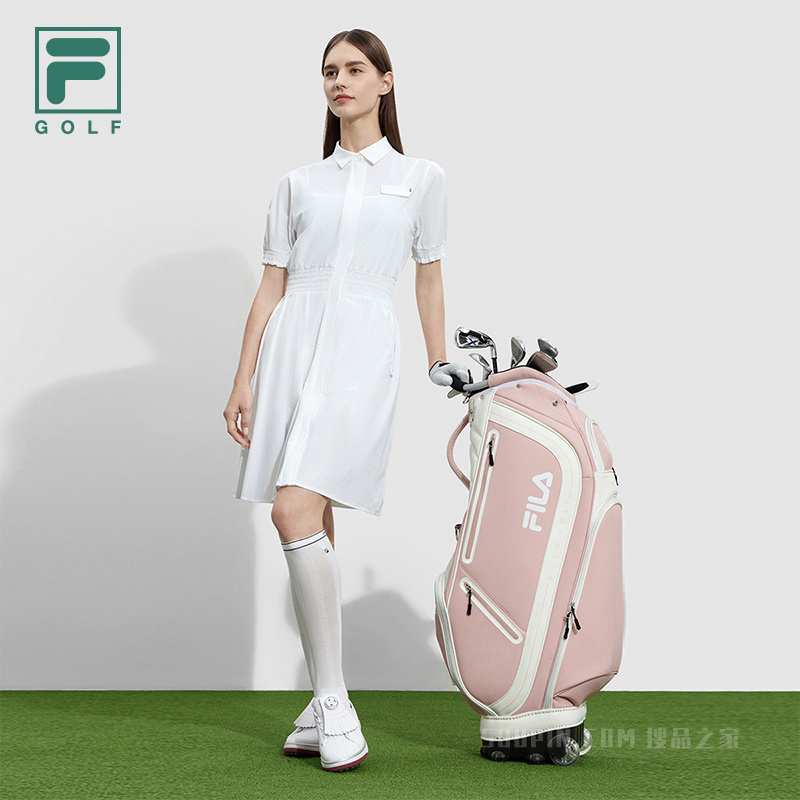 女子高尔夫高智感连衣裙两件套