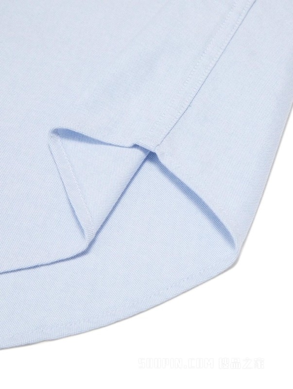 23新款早秋男装纯棉牛津纺粗细条纹拼接宽松衬衫外套32405