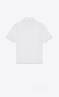 Monogram珠地棉polo衫