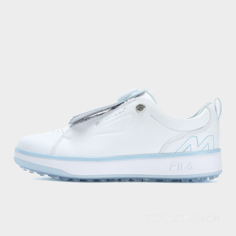 FILA GOLF x McLAREN 迈凯伦联名系列何沐妮同款GF 1911 TRAINER女子软钉高球鞋