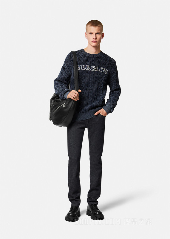 Medusa Flame牛仔裤