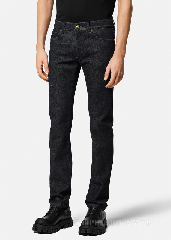 Medusa Flame牛仔裤