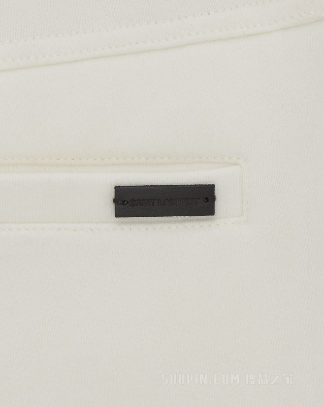 起绒布阔腿卫裤