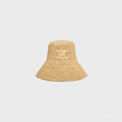 TRIOMPHE植物材料渔夫帽 23847