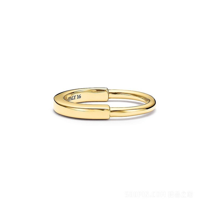 Tiffany Lock 系列 18K 黄金戒指