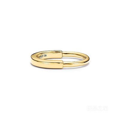 Tiffany Lock 系列 18K 黄金戒指