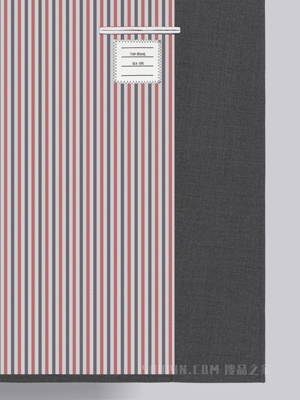 [新品]女士四条纹平纹织大衣