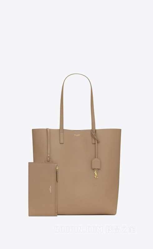 SHOPPING SAINT LAURENT竖款柔软皮革手袋
