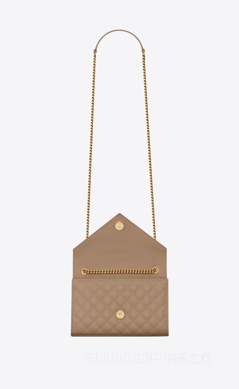 ENVELOPE小号mix matelassé粒面压印皮革手袋