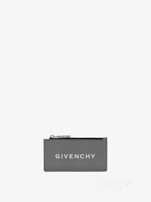 GIVENCHY LOGO拉链卡包