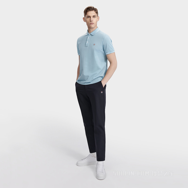 男子经典商务短袖POLO