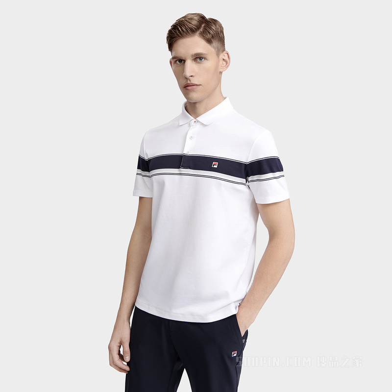 男子经典商务短袖POLO