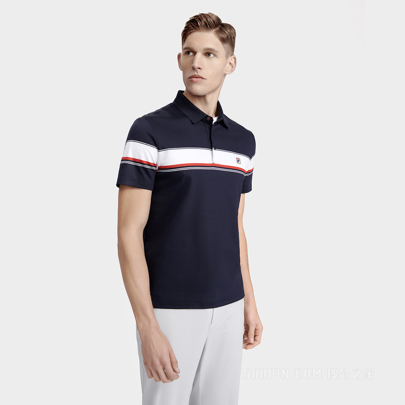男子经典商务短袖POLO