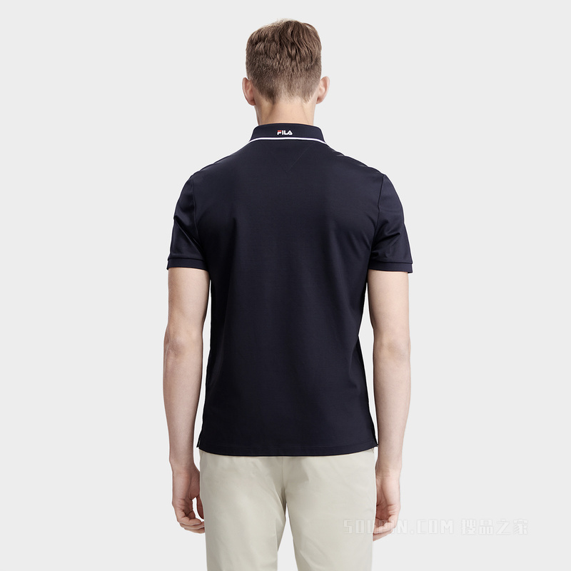 男子经典商务短袖POLO