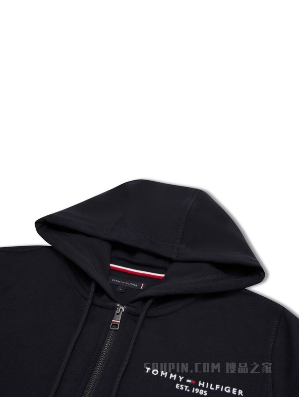 23新款秋季男装时尚刺绣合身版连帽拉链开襟卫衣XM0XM02548