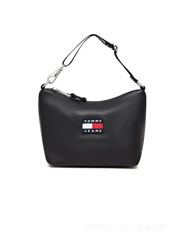 23新款秋季女装旗标刺绣提花肩带潮流饺子包AW0AW15409