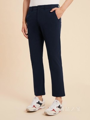 23新款男装经典一字袋小绣标暗格纹西装裤休闲裤XM0XM02587