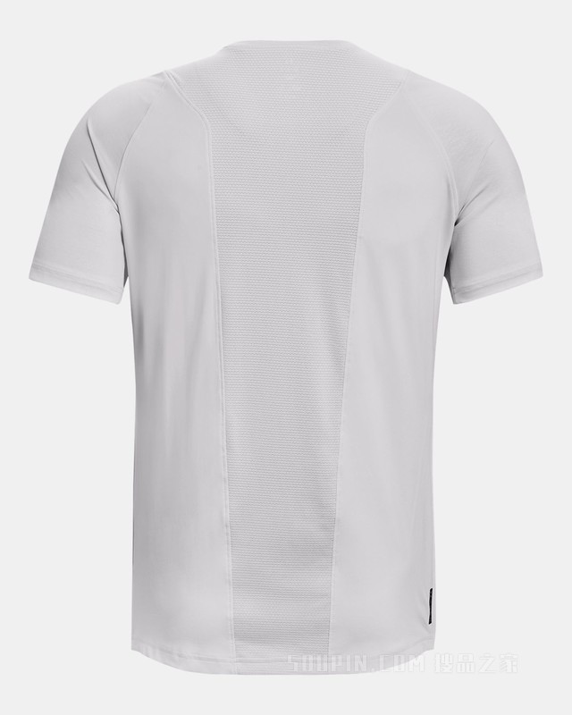 男士UA RUSH压纹短袖T恤