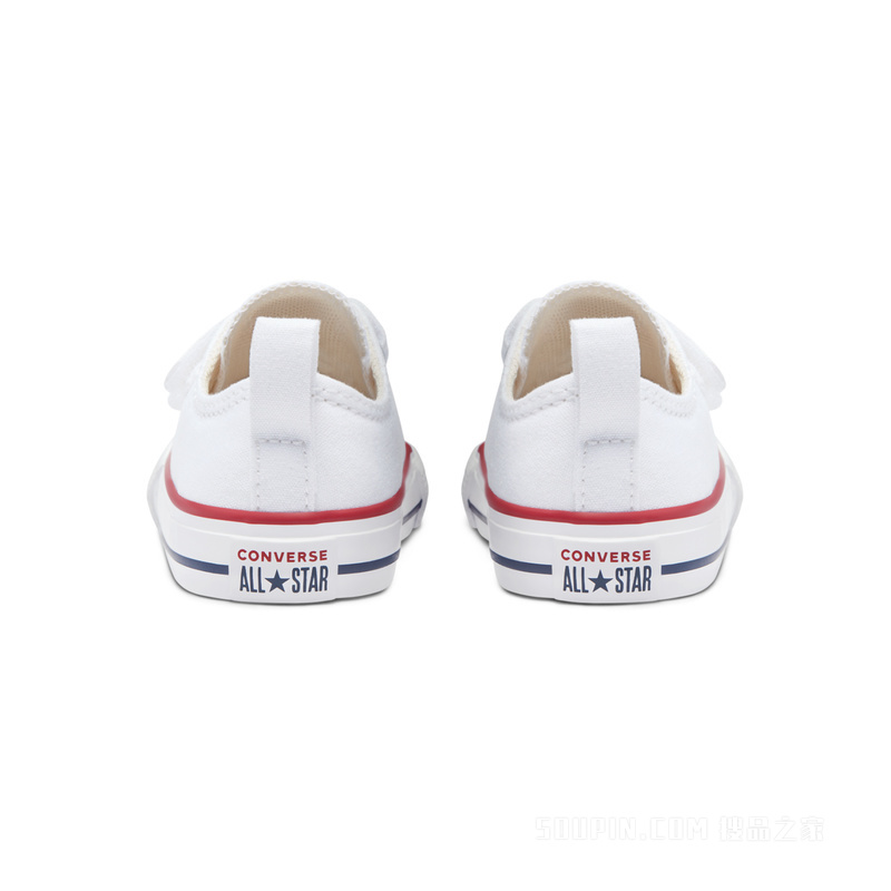 【婴童】All Star 2V婴童魔术贴低帮帆布鞋 童款 白色
