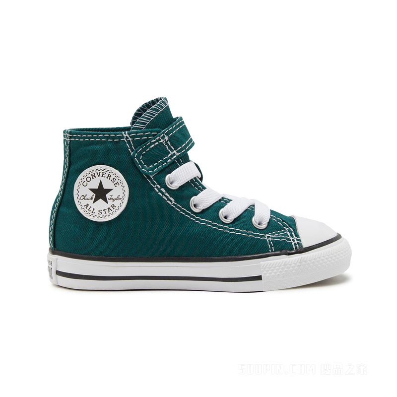 【婴童】All Star 1V婴童魔术贴高帮帆布鞋 童款 绿色