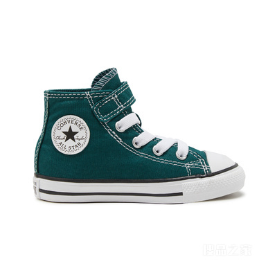 【婴童】All Star 1V婴童魔术贴高帮帆布鞋 童款 绿色