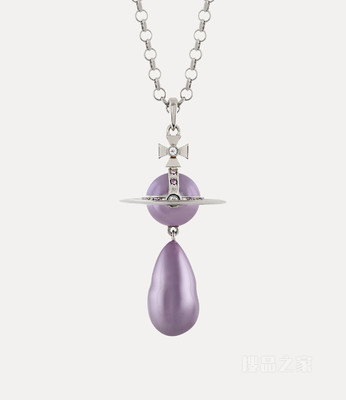 Giant Pearl Drop Pendant Necklace