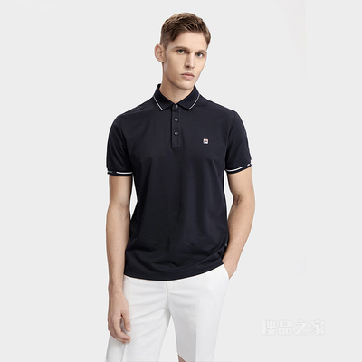 男子经典商务短袖POLO