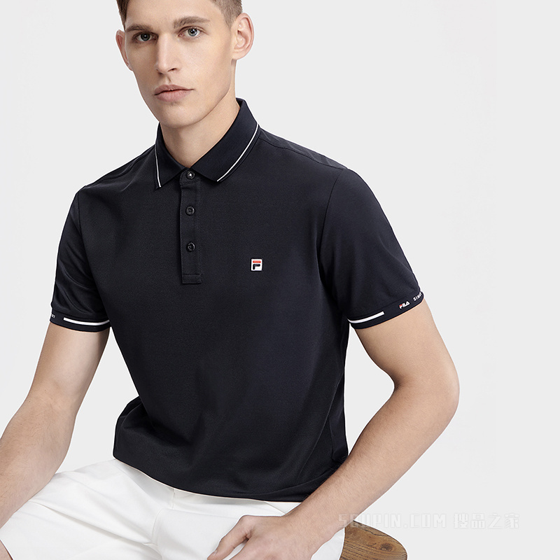 男子经典商务短袖POLO