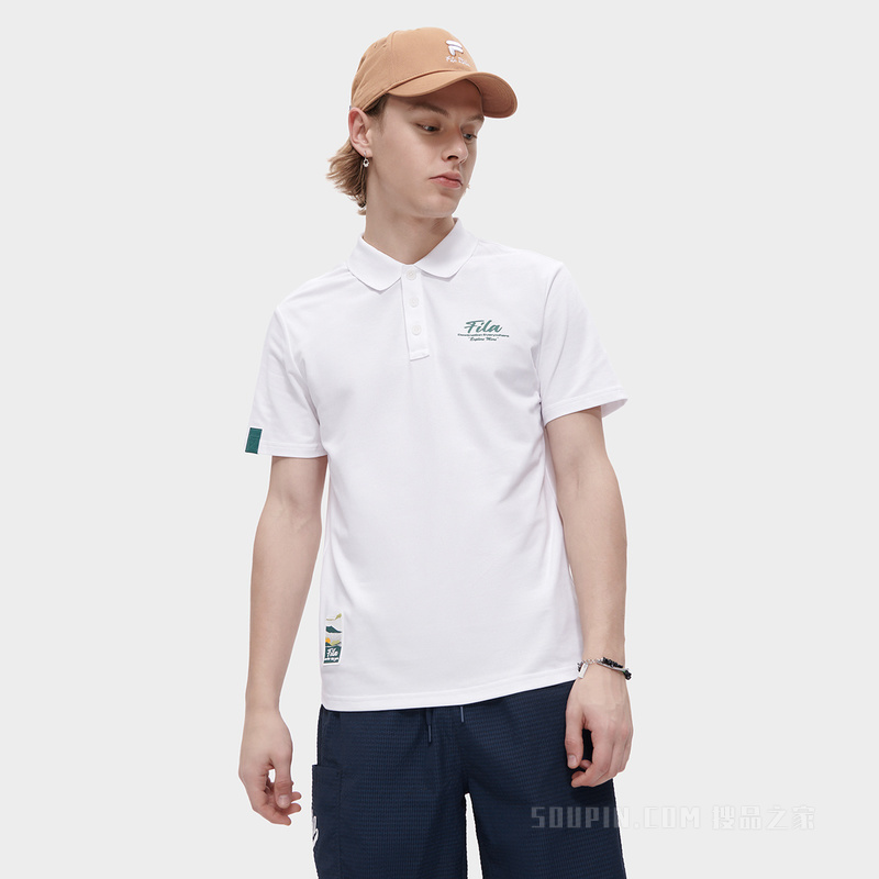 男子潮流运动短袖POLO