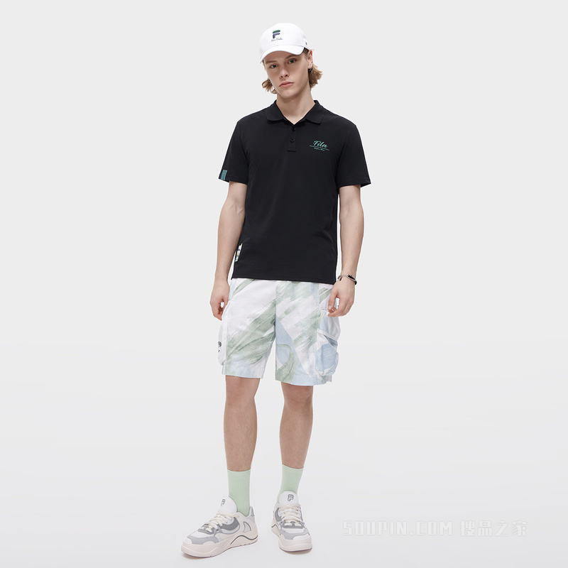 男子潮流运动短袖POLO