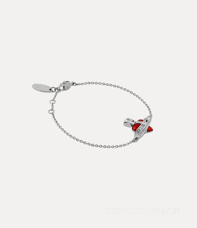 New Diamante Heart Bracelet
