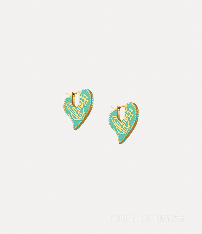 Amanda Heart Earrings