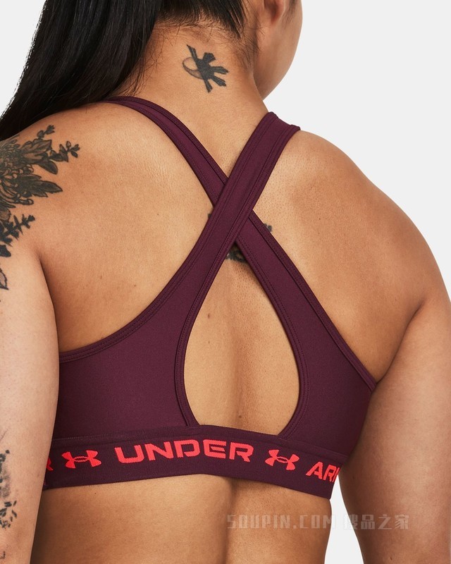 女士Armour Crossback运动内衣—中强度